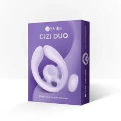 SVibe - GIZI Duo Stimulateur de Couple - Violet