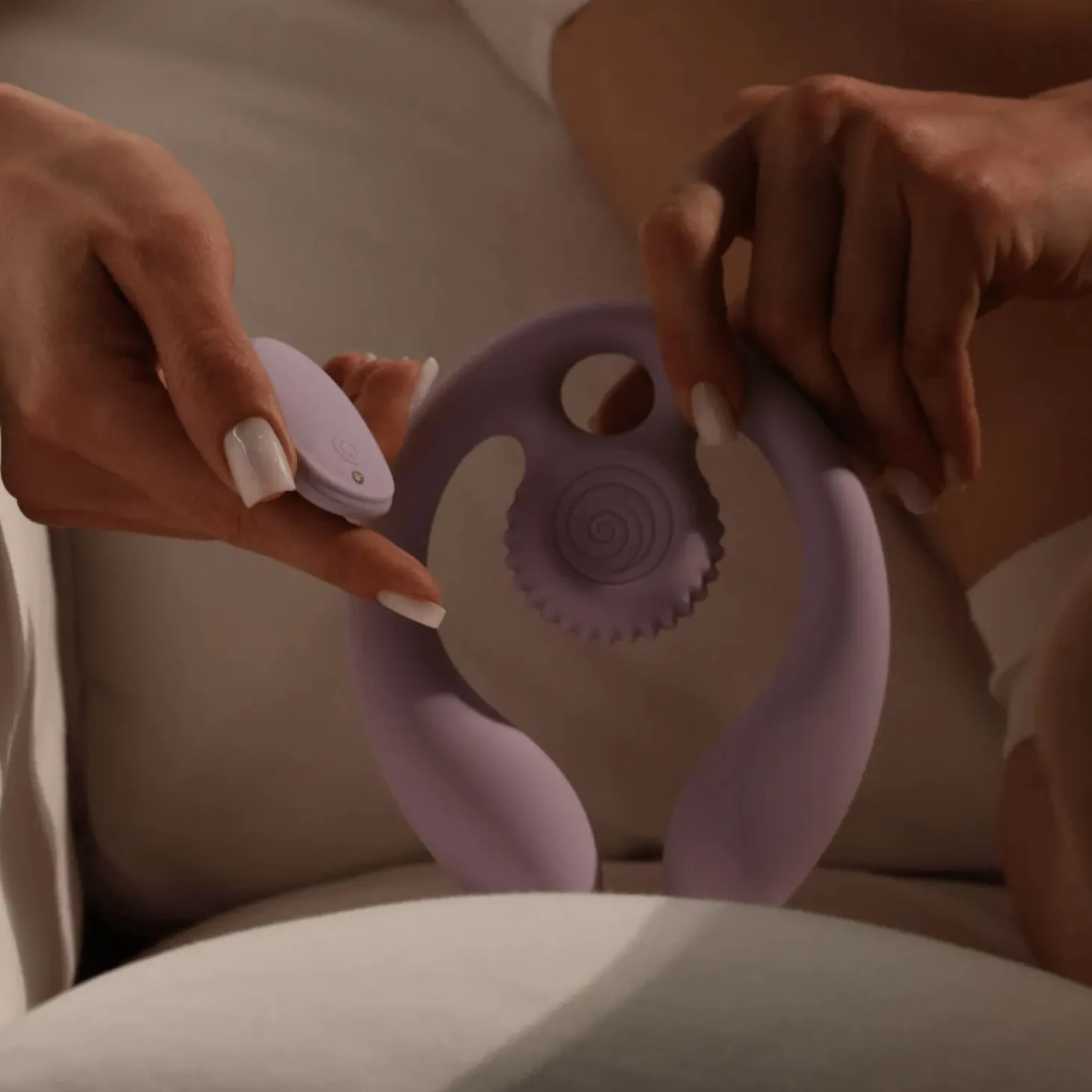 SVibe - GIZI Duo Stimulateur de Couple - Violet