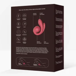 SVibe - Gizi Pro Vibromasseur Triple - Bordeaux