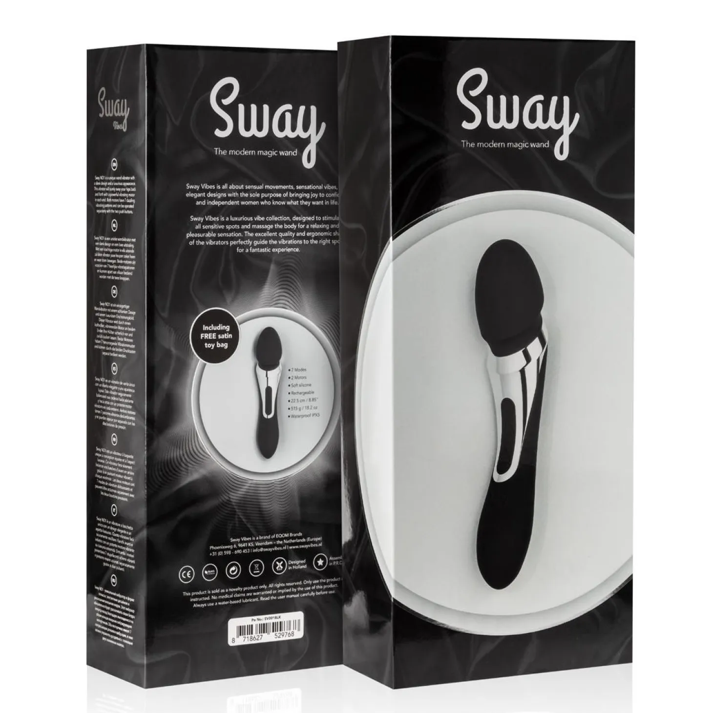 Sway Vibes Baguette vibromasseur - Noire