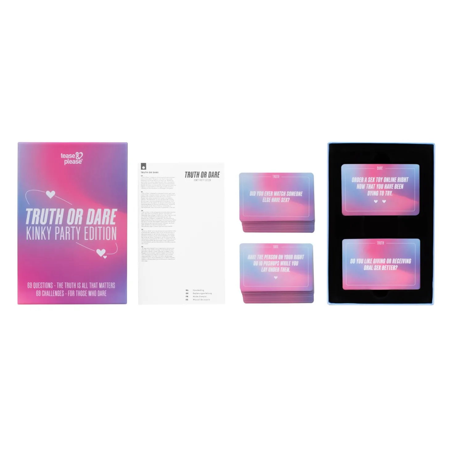 Tease & Please - Truth or Dare Kinky Edition - pour un Groupe