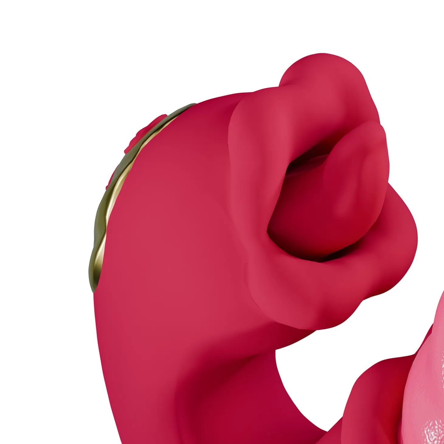 Teazers – Double Tongue Vibrator – Rose
