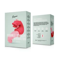 Teazers – Double Tongue Vibrator – Rose