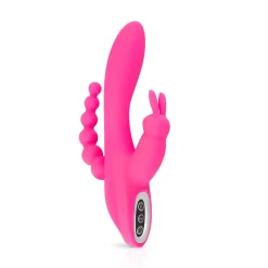 Teazers – Double Vibromasseur Rabbit – Rose