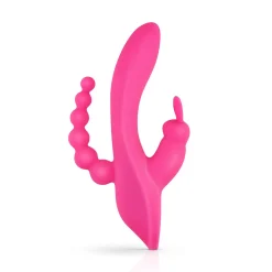 Teazers – Double Vibromasseur Rabbit – Rose