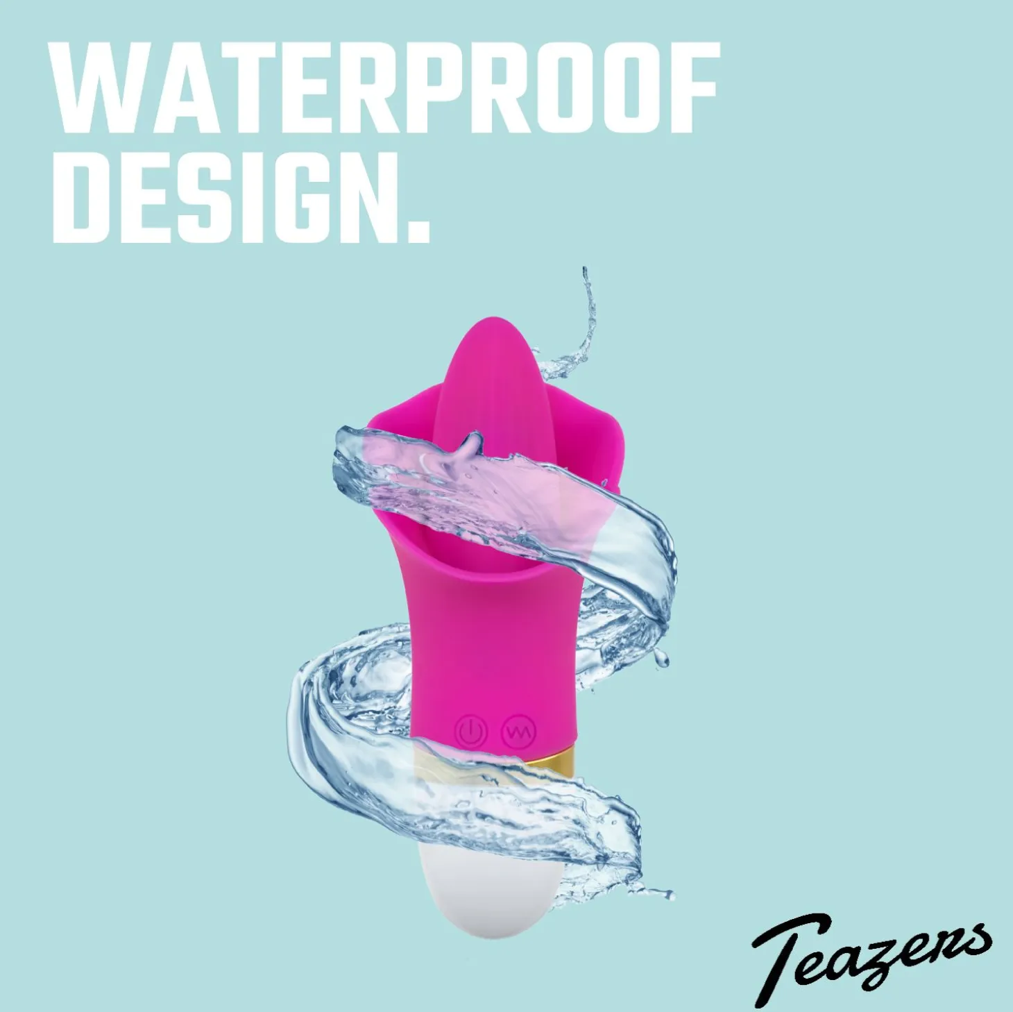 Teazers – Flower Touch Vibromasseur Clitoridien – Rose