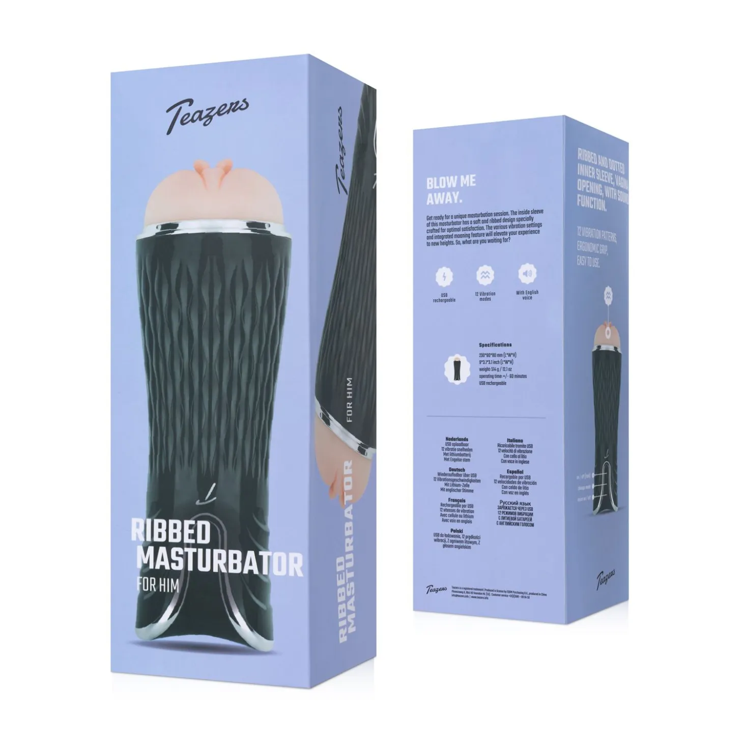 Teazers - Masturbateur électrique - Noir