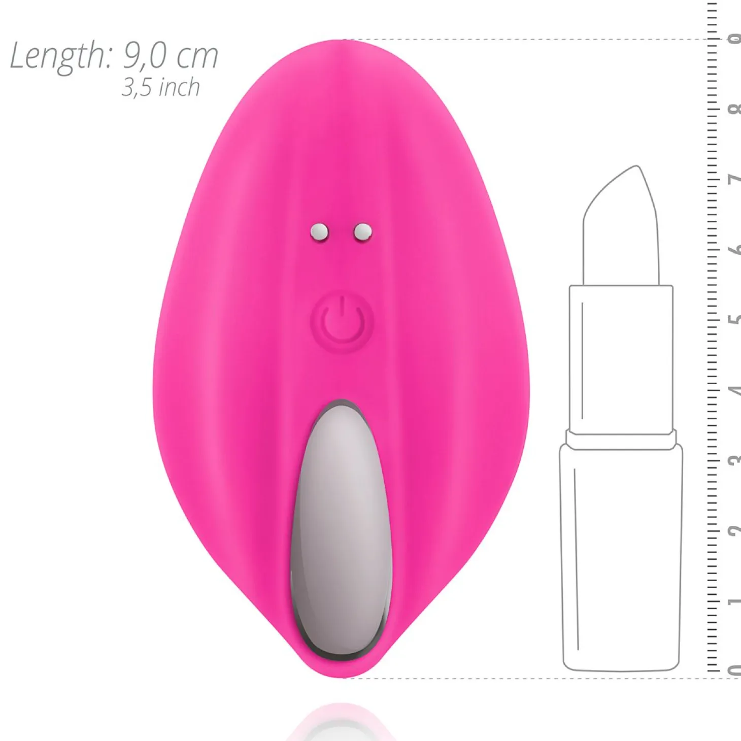 Teazers – Panty Pleasure Vibromasseur Clitoridien – Rose