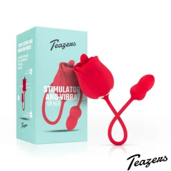 Teazers Rose Vibromasseur et stimulateur clitoridien