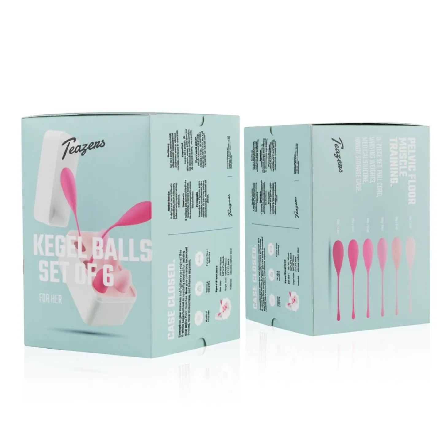 Teazers – Set de Boules Kegel – 6-Pièces