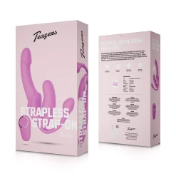 Teazers – Strap-On Sans Harnais avec Plug Anal – Rose