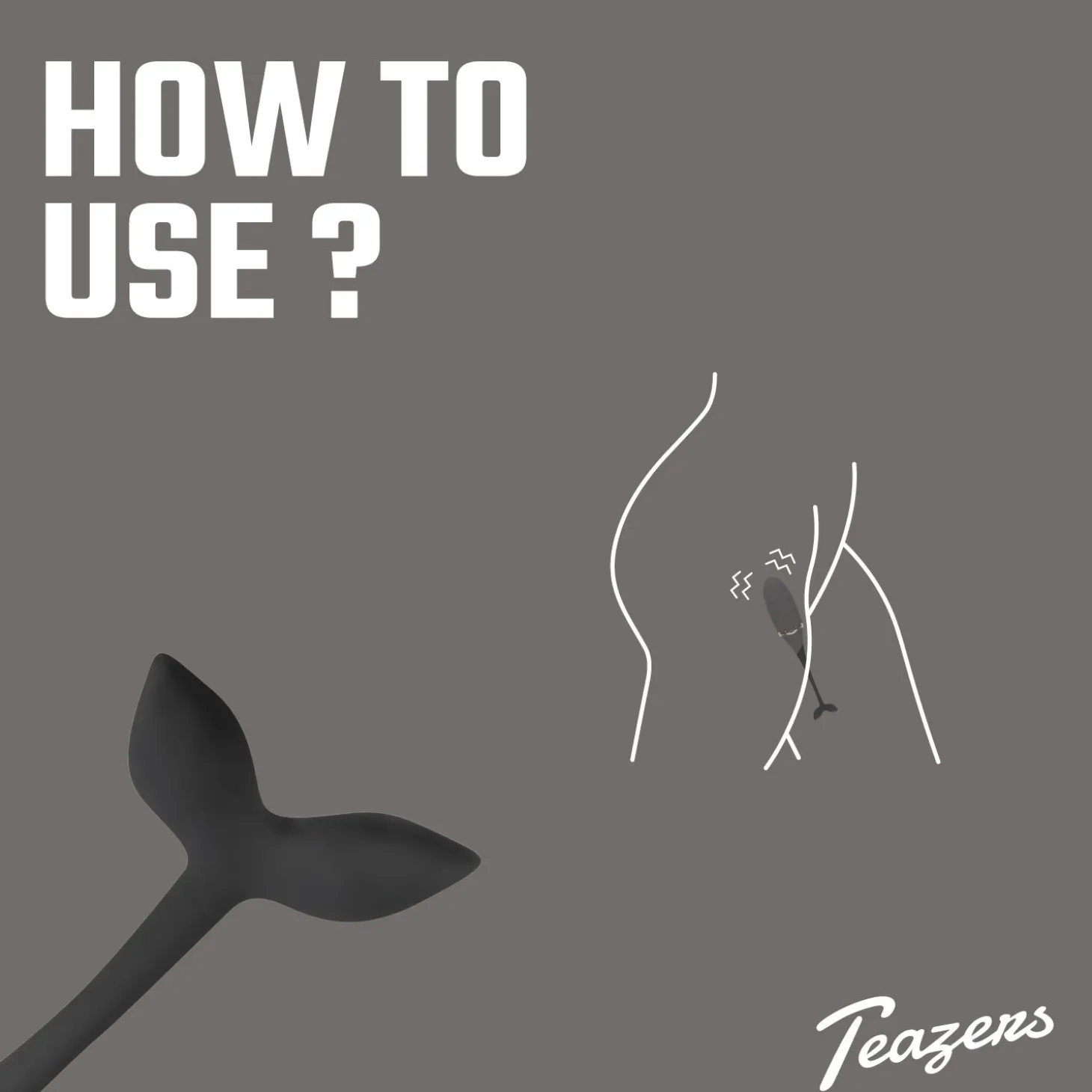 Teazers – Œuf Vibrant Avec Télécommande – Noir