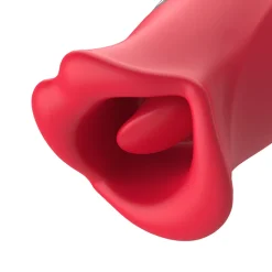 Teazers - Vibromasseur avec stimulateur clitoridien lécheur - Rouge