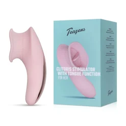 Teazers - Vibromasseur clitoridien effet langue - Rose