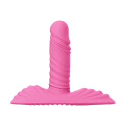 Teazers - Vibromasseur Pad Thrusting + télécommande - Rose