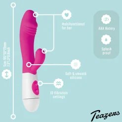 Teazers - Vibromasseur Rabbit - Rose