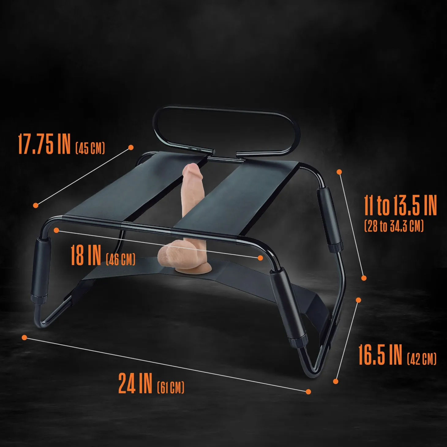 Temptasia - Banc de Sexe Surrender - Noir