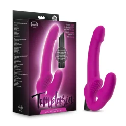 Temptasia - Gode-ceinture vibrant sans harnais Estella - Rose