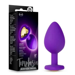 Temptasia - Plug avec diamant Moyen - Violet