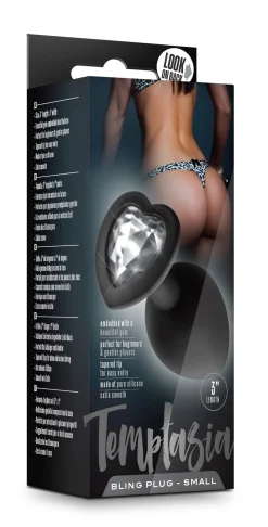 Temptasia - Plug à diamant Petit - Noir