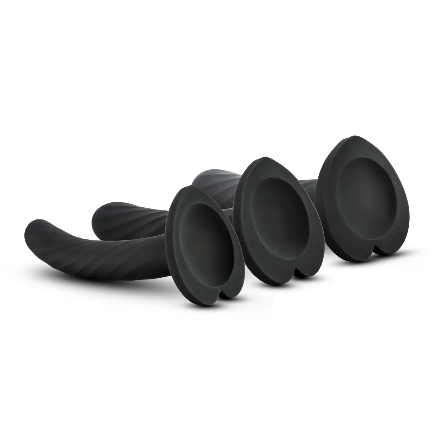 Temptasia - Set de 3 godes "Twist" - Noir