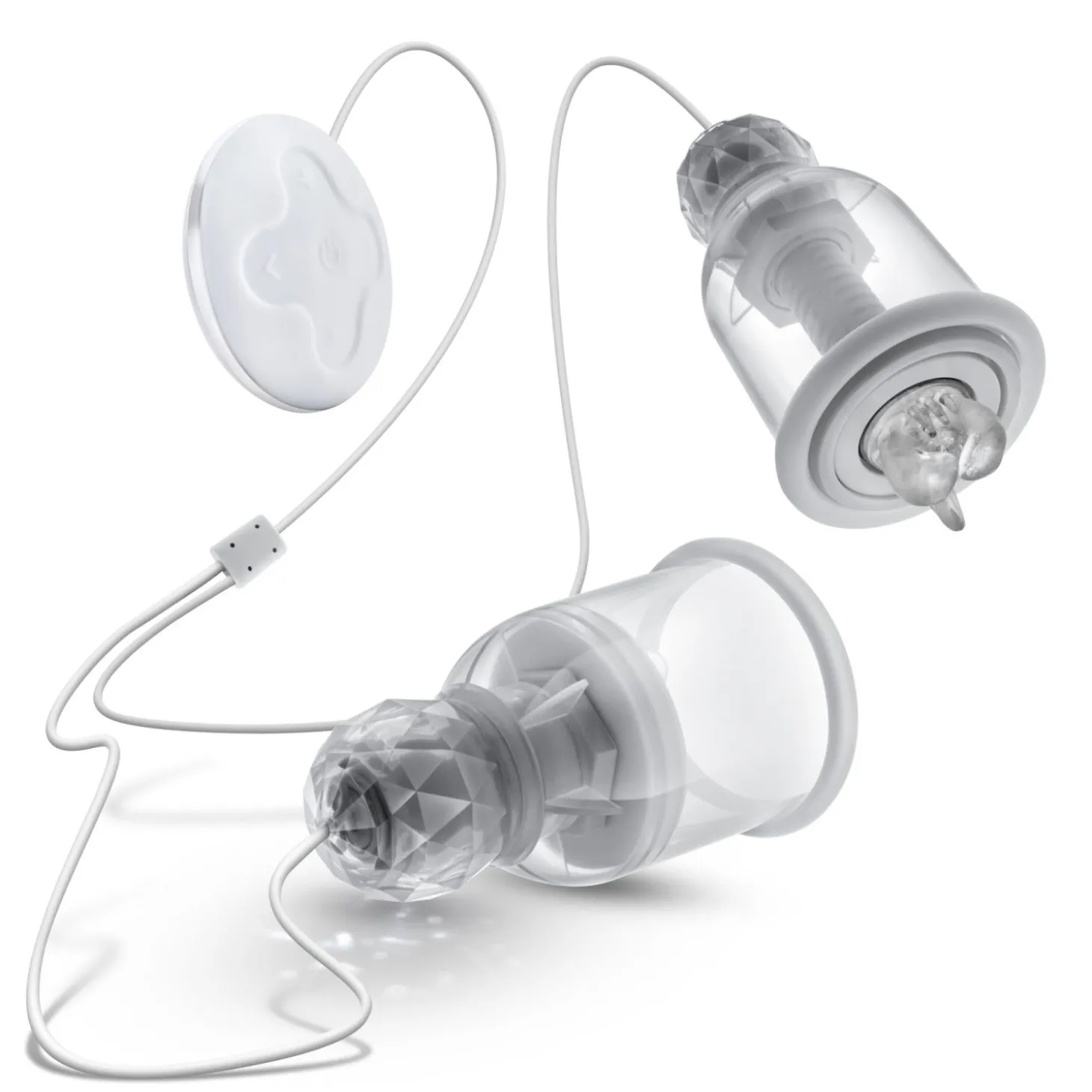 Temptasia - Stimulateurs de tétons vibrants et rotatifs Titillator