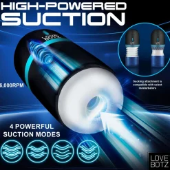THE MILKER - Mega-Pod Masturbateur Aspirant - Noir