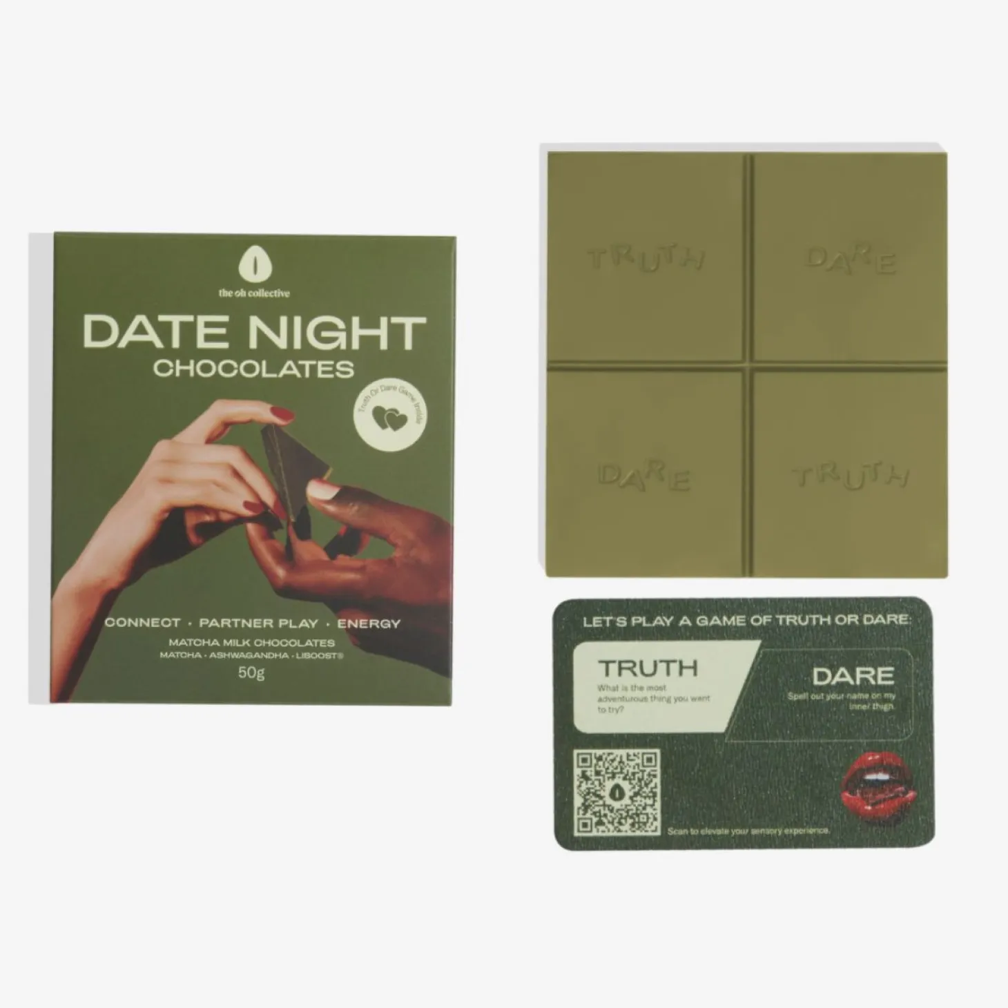 The Oh Collective - Date Night Chocolat - Matcha