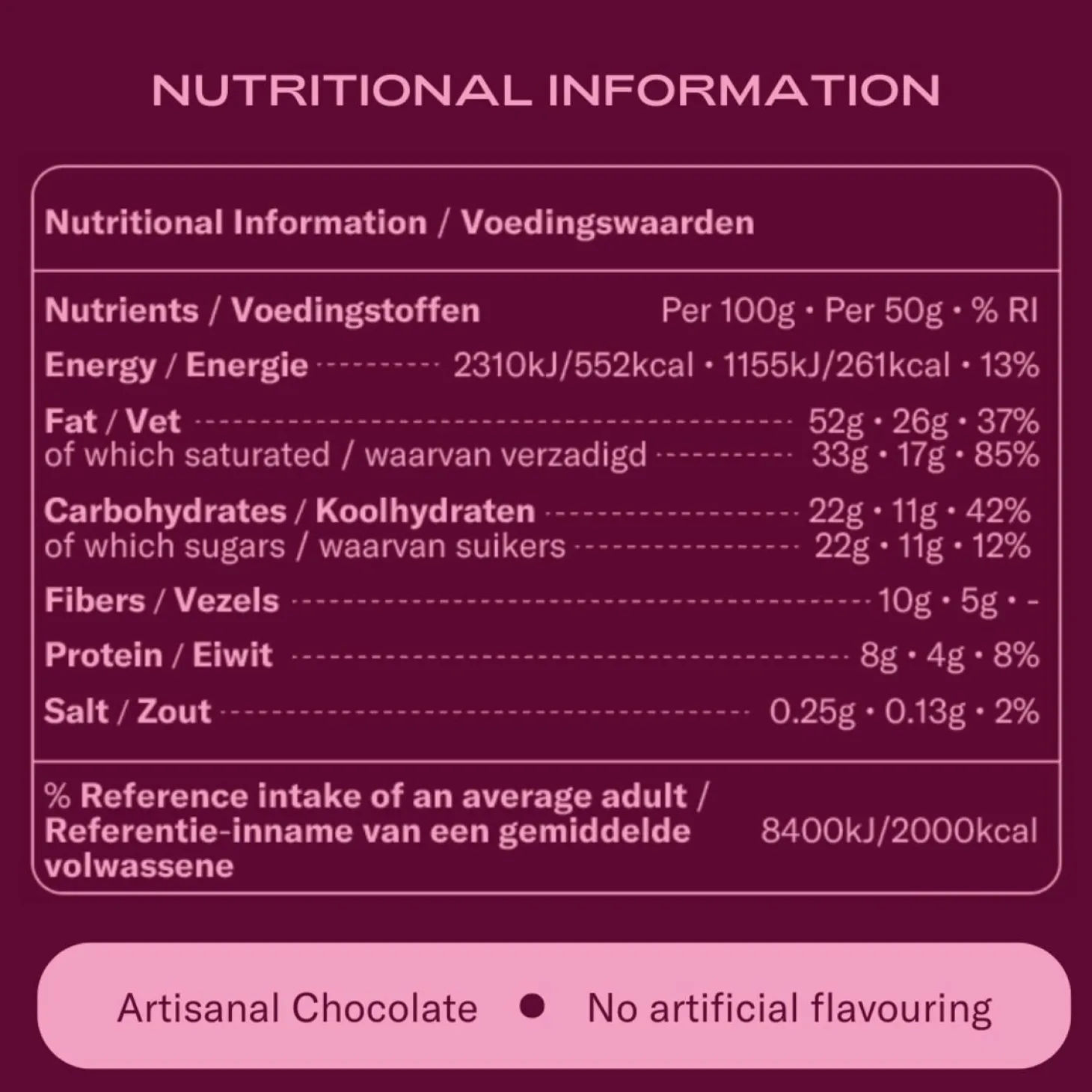 The Oh Collective – Date Night Chocolates – Avec Maca et Ginseng