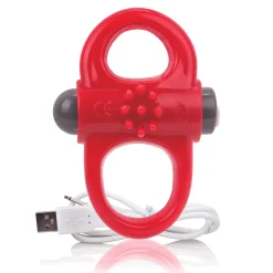 The Screaming O - Charged Yoga Vibe Ring Red