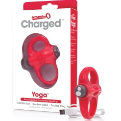 The Screaming O - Charged Yoga Vibe Ring Red