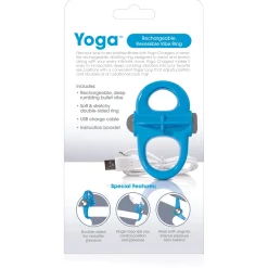 The Screaming O - Charged Yoga Vibe Ring Blue