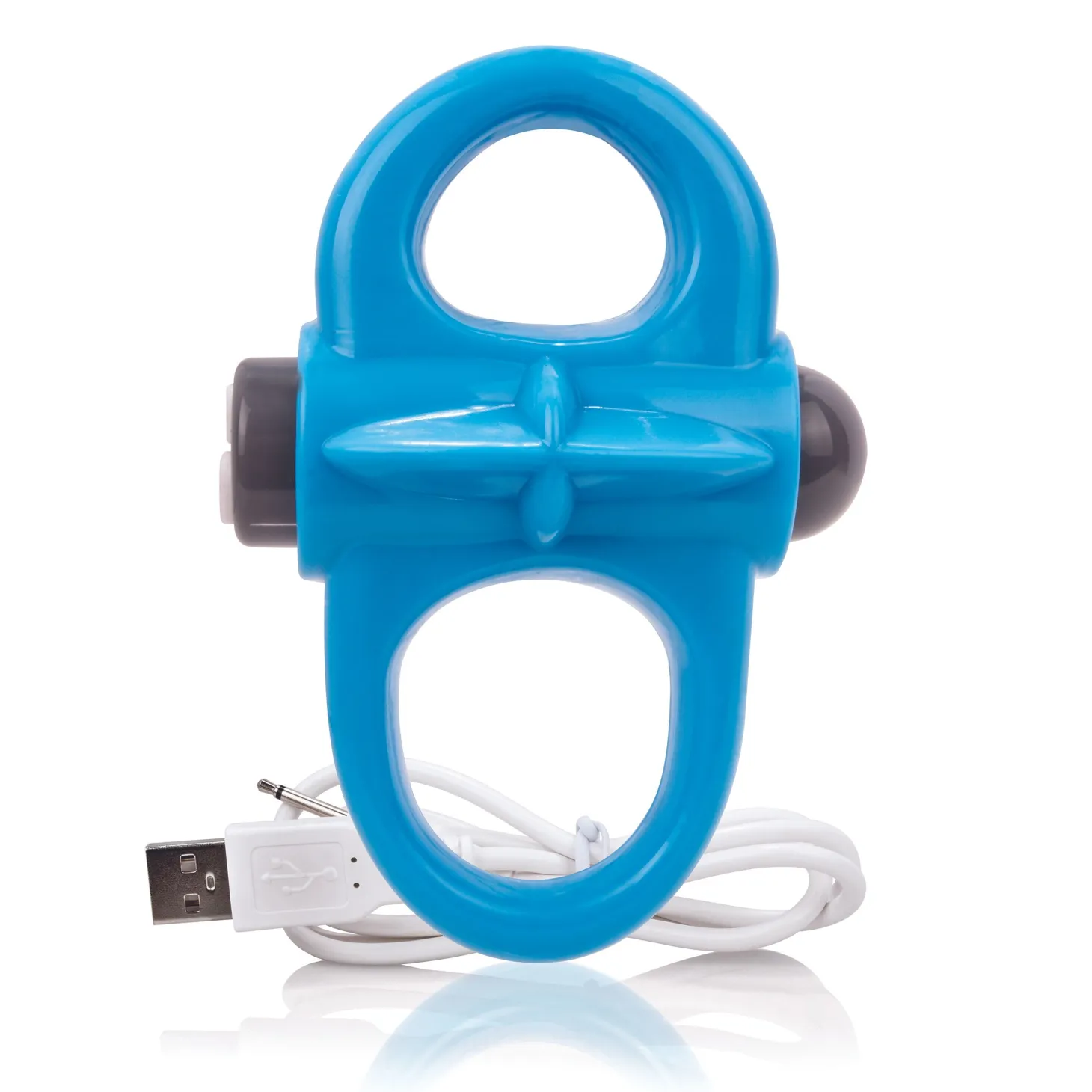 The Screaming O - Charged Yoga Vibe Ring Blue