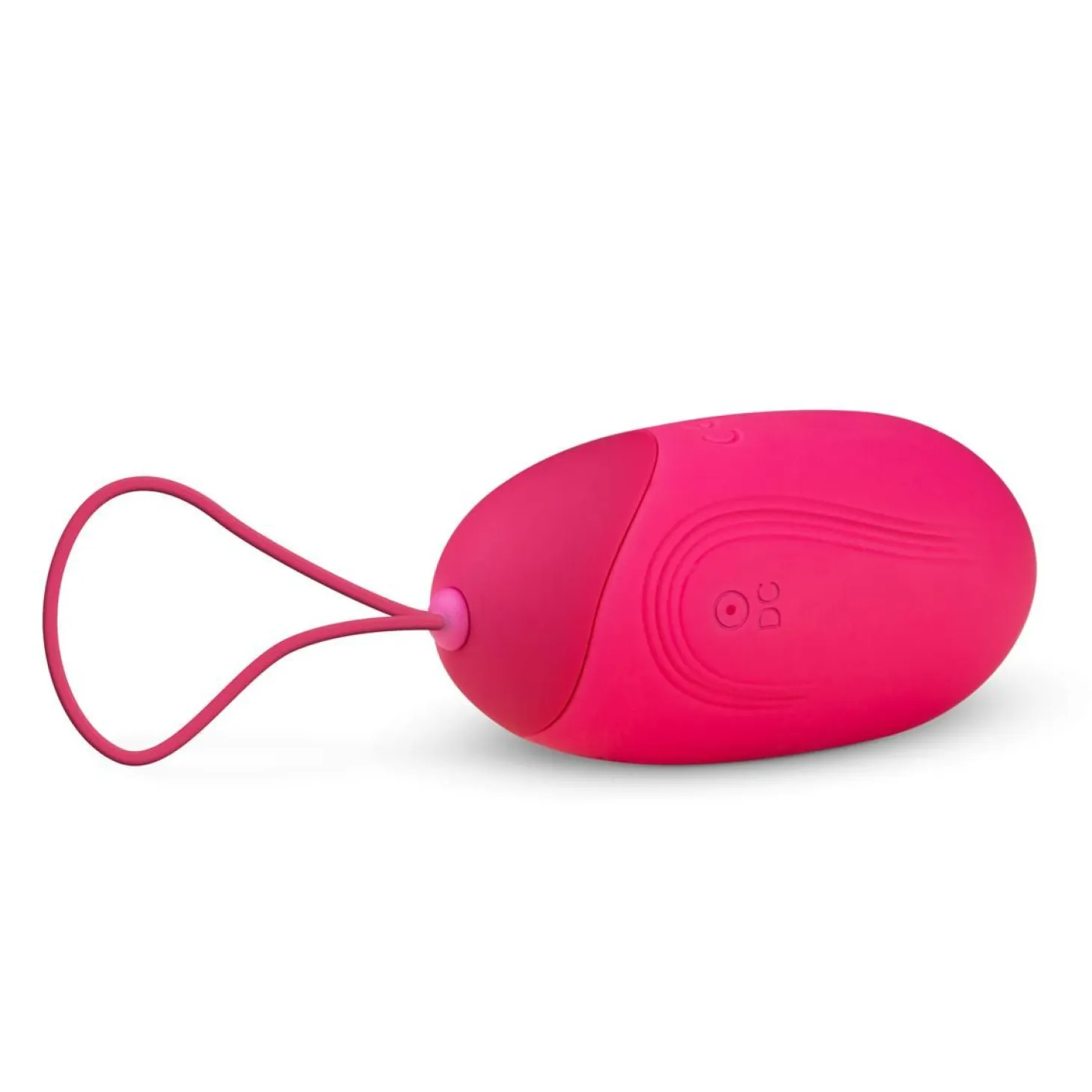 Œuf vibrant XL avec télécommande - Rose