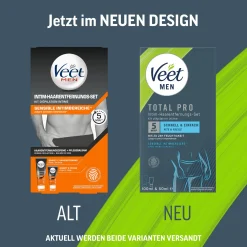 Veet Men – Coffret Épilation Intime – 100 ml + 50 ml