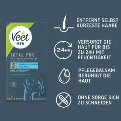 Veet Men – Coffret Épilation Intime – 100 ml + 50 ml