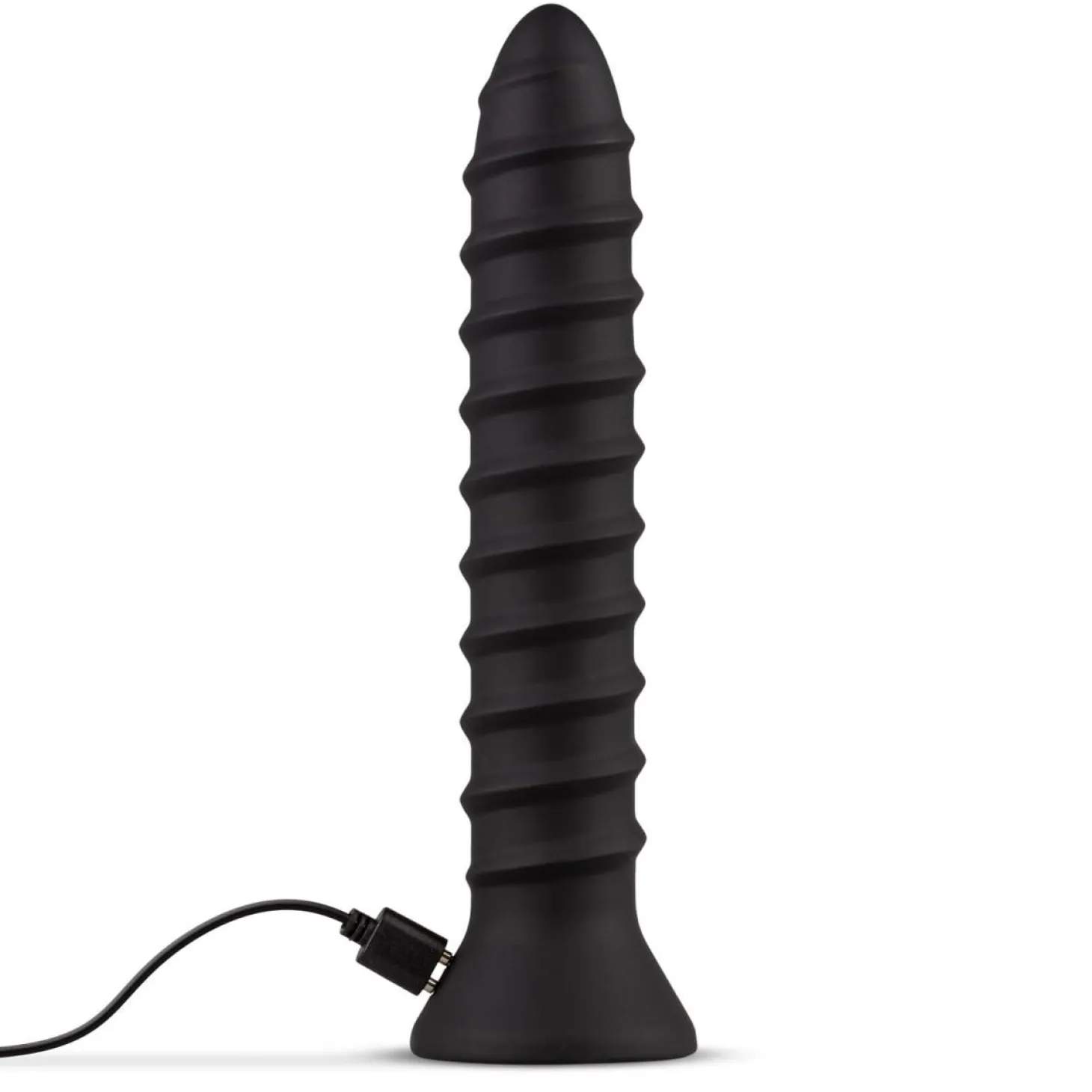 Vibrateur anal à plug vissé - Large 15,5 cm
