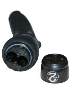 Vibro anal classique en silicone noir