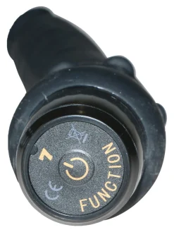 Vibro anal classique en silicone noir