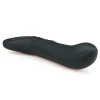 Vibromasseur anal en noir - 15,5 cm