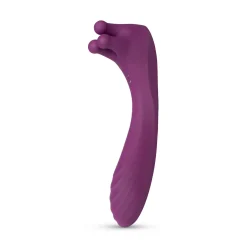 Vibromasseur avec Perles Rotatives - Violet