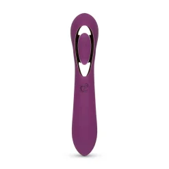 Vibromasseur avec Perles Rotatives - Violet