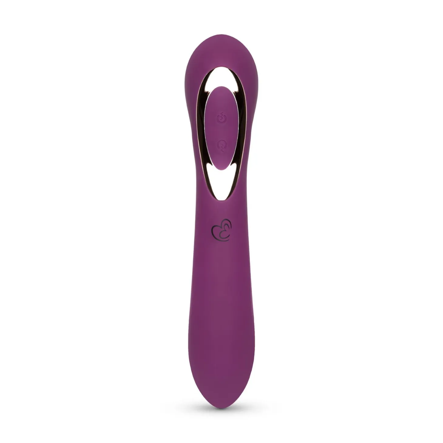 Vibromasseur avec Perles Rotatives - Violet