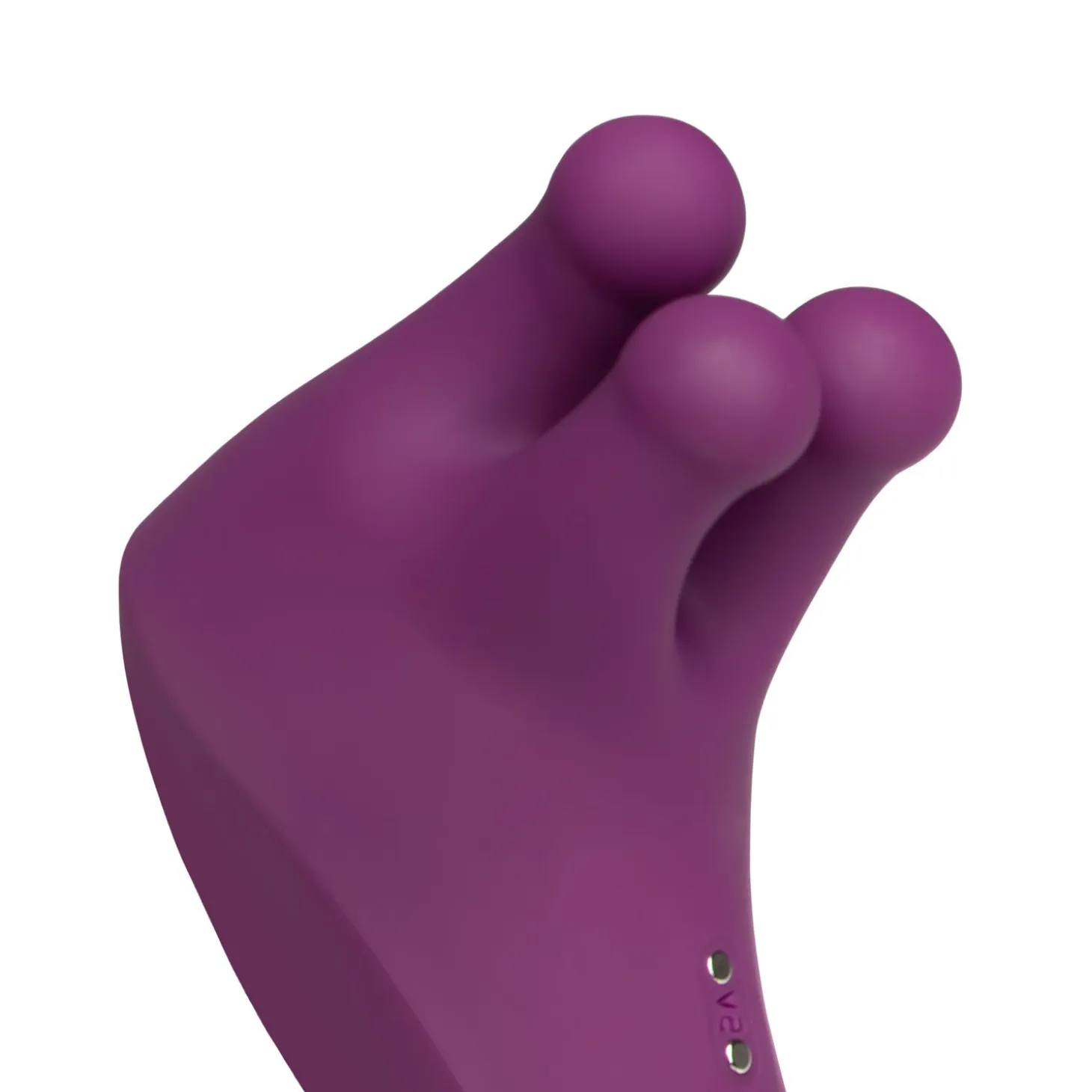Vibromasseur avec Perles Rotatives - Violet