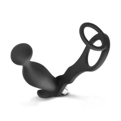 Vibromasseur de la Prostate & Cock et Anneau pour le Pénis et les Testicules