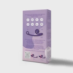 Vibromasseur Double Snail Vibe Curve - Violet