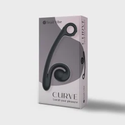 Vibromasseur Double Snail Vibe Curve - Noir