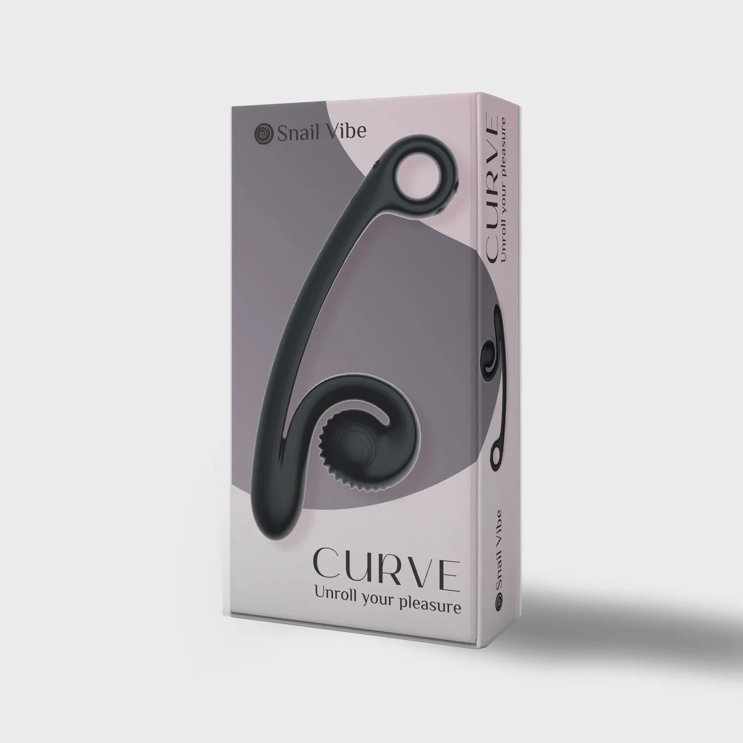 Vibromasseur Double Snail Vibe Curve - Noir