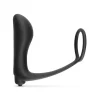 Vibromasseur Prostate & Cockring - Noir