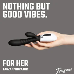 Vibromasseur Rabbit - Noir - Teazers